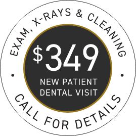 $99 New Patient Dental Visit stamp